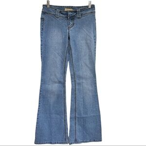 JOUJOU WOMEN’S FLARE DENIM STRETCH JEANS SIZE 5‎